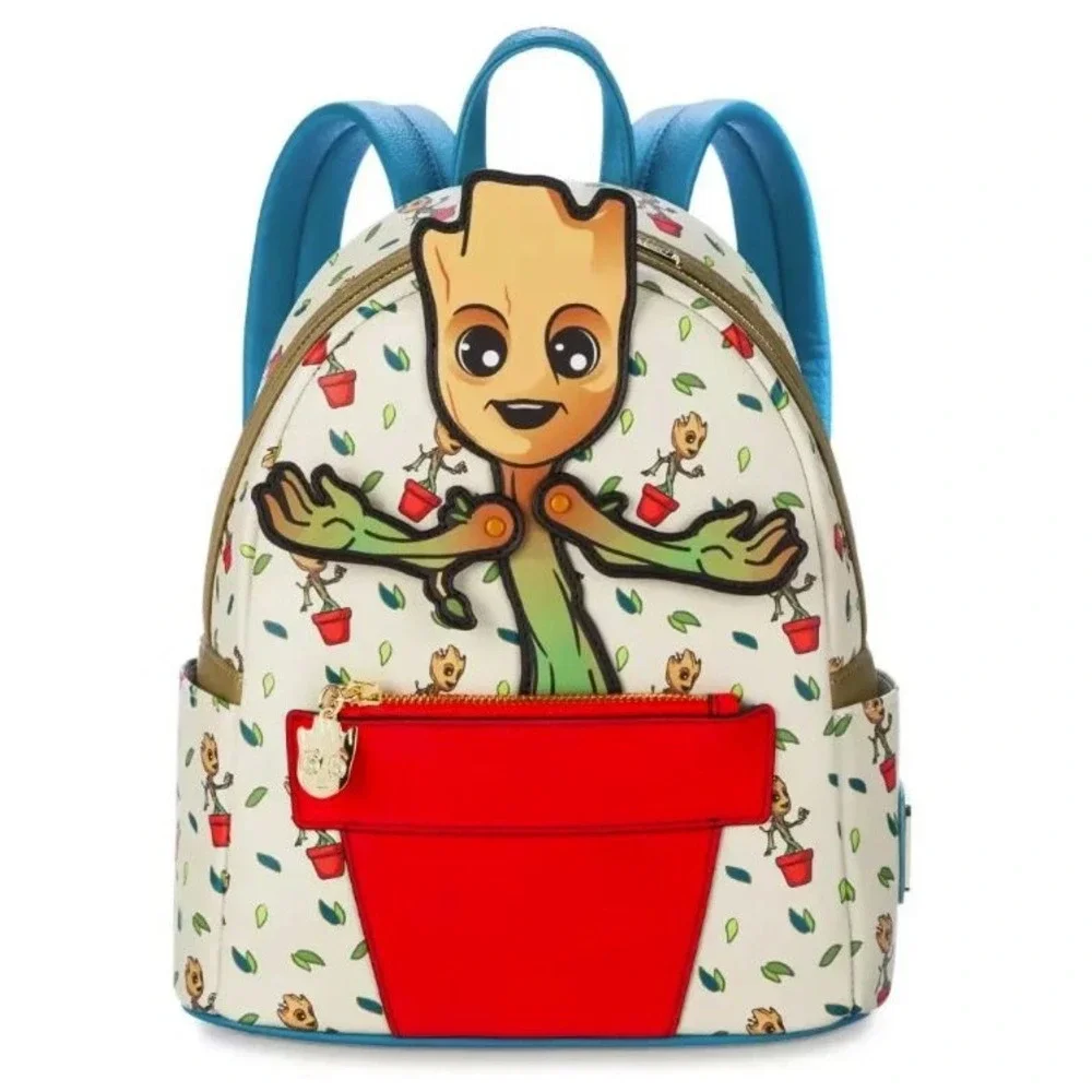 NEW Marvel Disney Groot Loungefly Dancing Backpack Guardians Galaxy Avengers